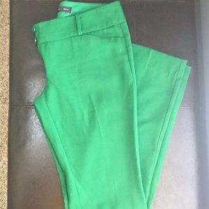 Green Limited Drew Fit pants